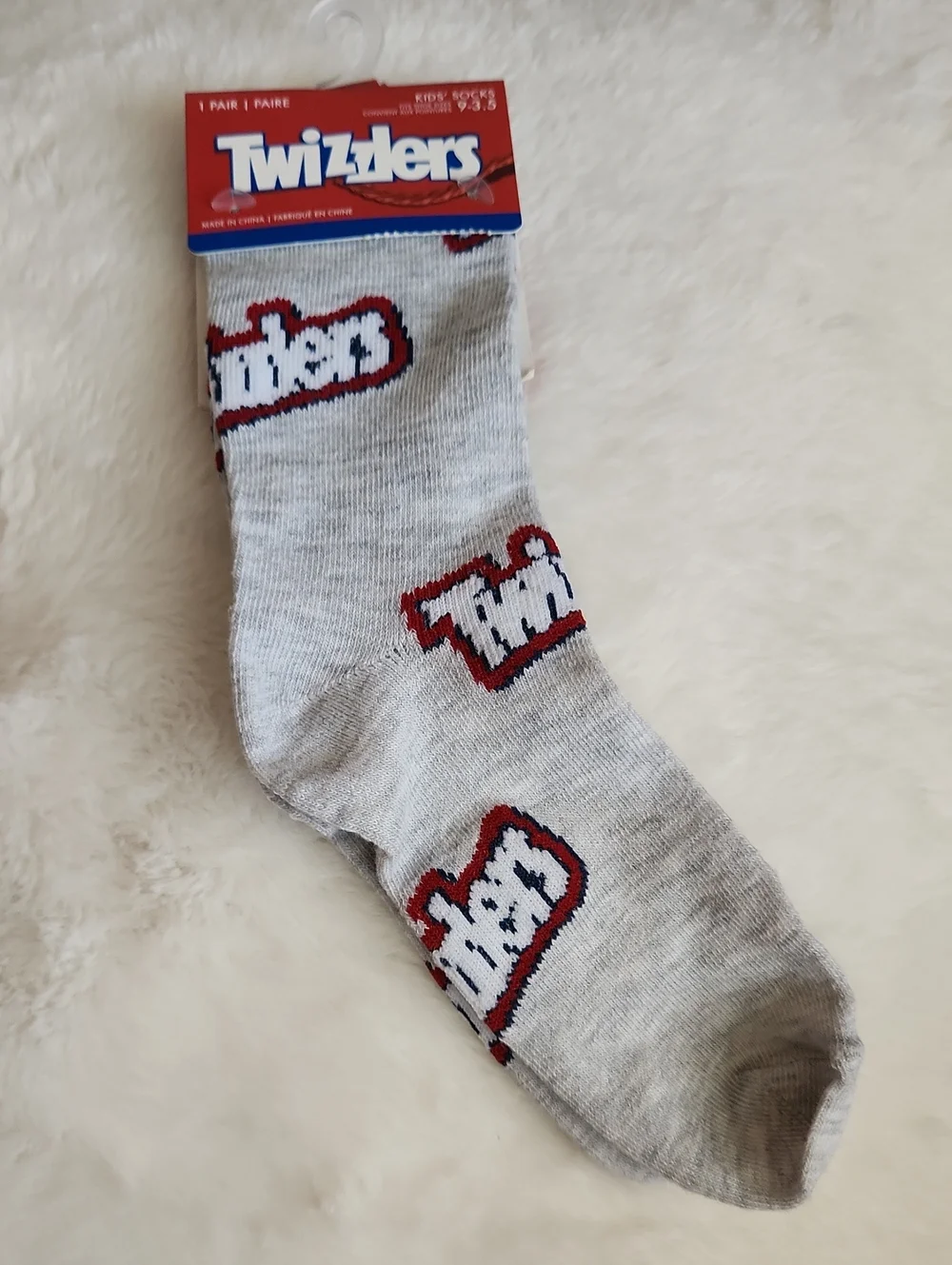 Assorted Candy-Themed Kids Crew Socks – Hershey’s, Kisses, Twizzlers, Tootsie